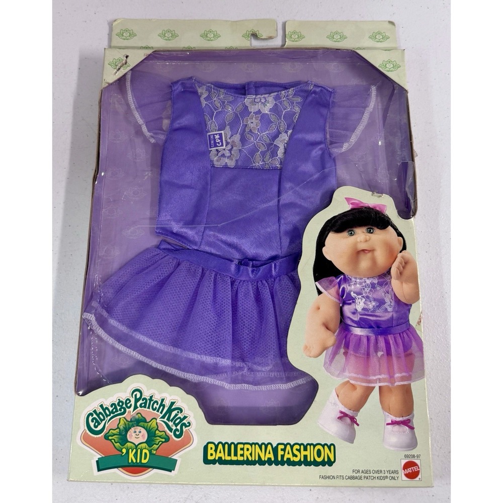 Vintage 1997 Cabbage Patch Kids Kid Fashion Outfit Set Ballerina CPK *BRAND NEW*